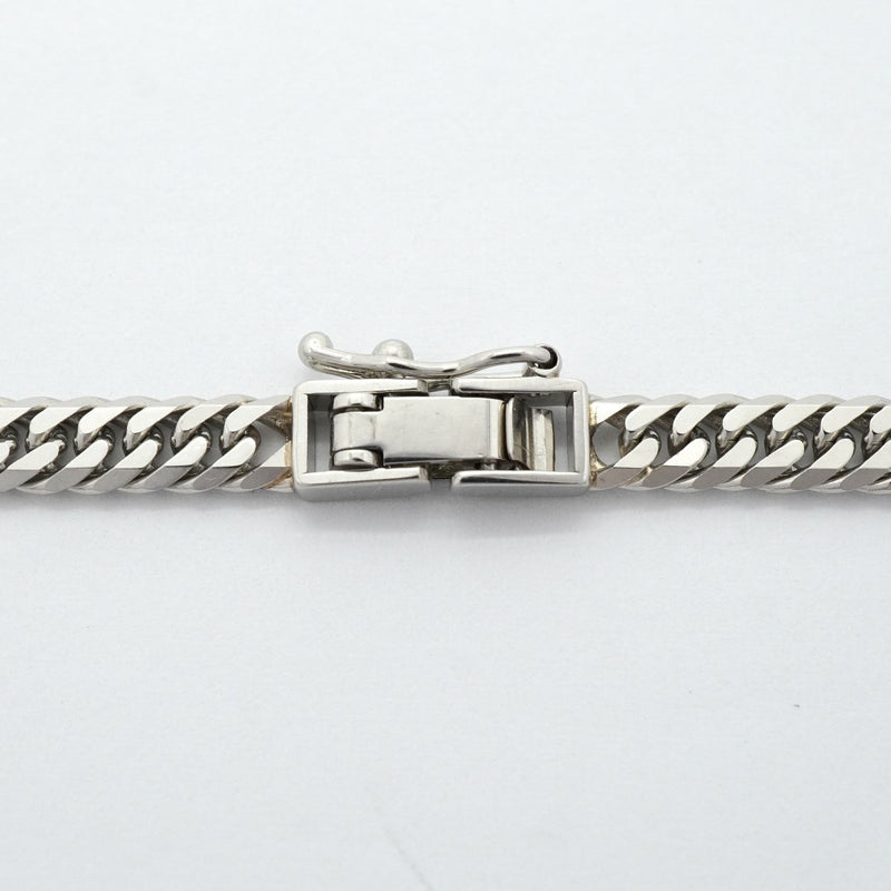 【6khf0031】喜平 ネックレス Pt850 プラチナ 6面 ダブル 50.4cm 30.3g キヘイ【中古】メンズ レディース ユニセックス