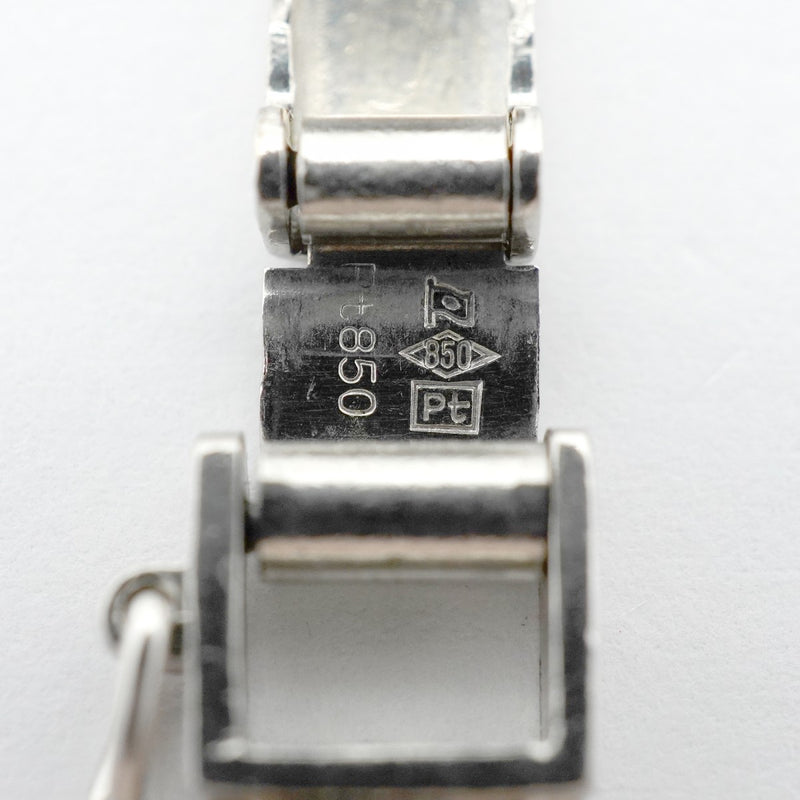 【6khf0032】喜平 ネックレス Pt850 プラチナ 6面 ダブル 53cm 79.1g キヘイ【中古】メンズ レディース ユニセックス