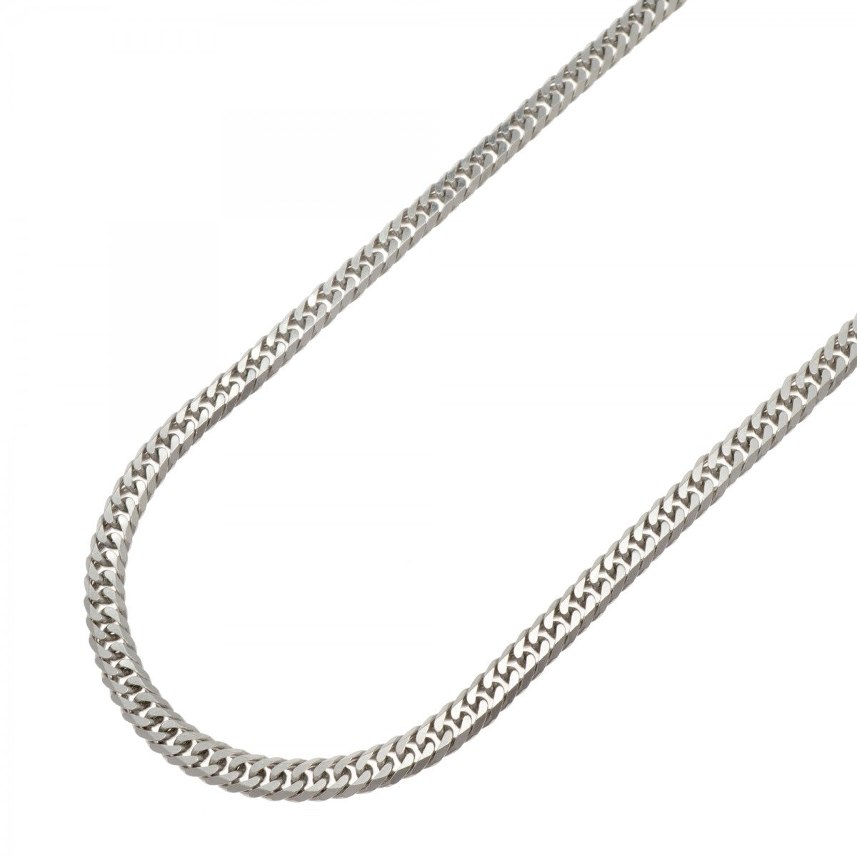 【6khf0033】喜平 ネックレス Pt850 プラチナ 6面 ダブル 51.1cm 30g キヘイ【中古】メンズ レディース ユニセックス