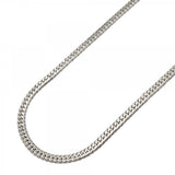 【6khf0033】喜平 ネックレス Pt850 プラチナ 6面 ダブル 51.1cm 30g キヘイ【中古】メンズ レディース ユニセックス