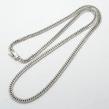 【6khf0033】喜平 ネックレス Pt850 プラチナ 6面 ダブル 51.1cm 30g キヘイ【中古】メンズ レディース ユニセックス