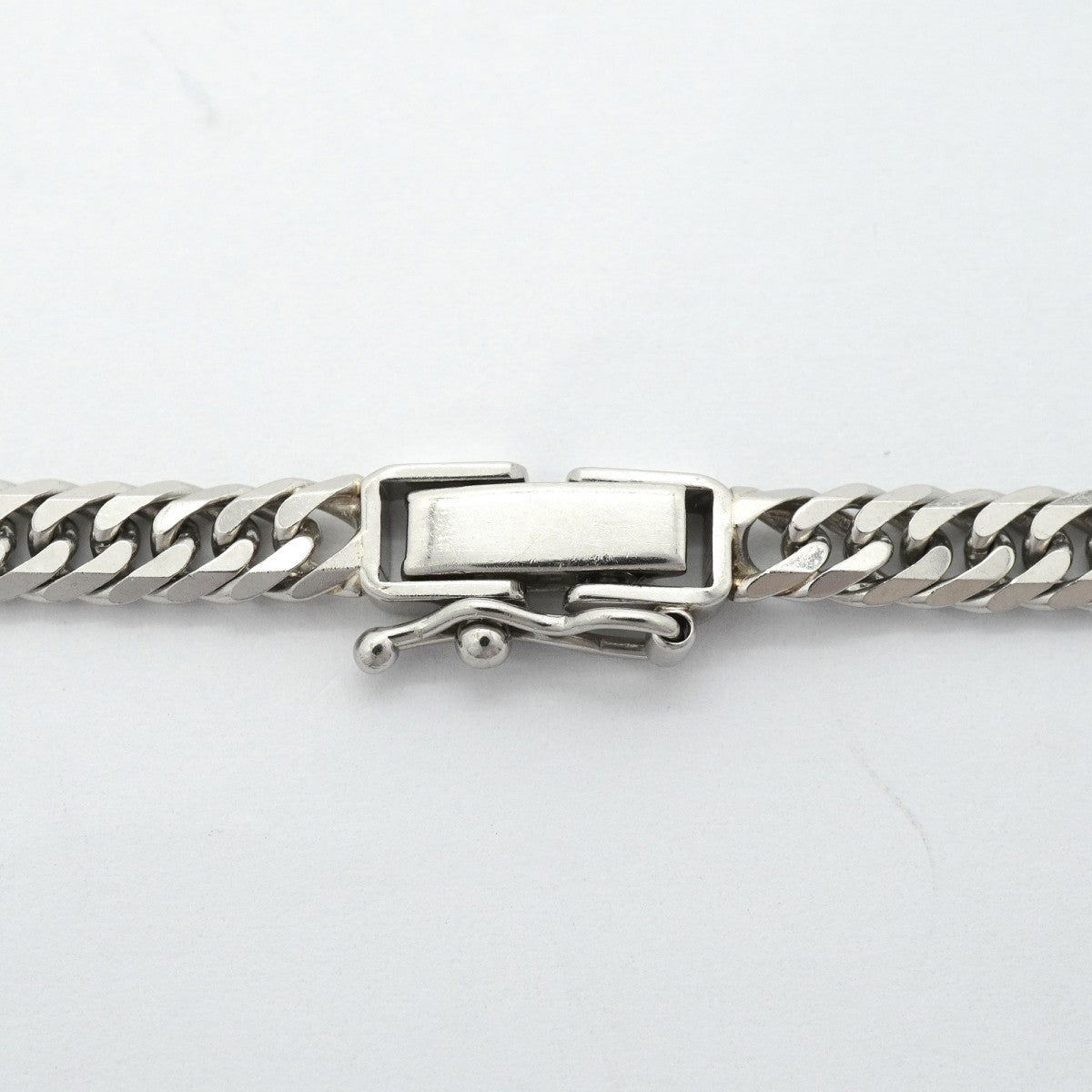【6khf0033】喜平 ネックレス Pt850 プラチナ 6面 ダブル 51.1cm 30g キヘイ【中古】メンズ レディース ユニセックス