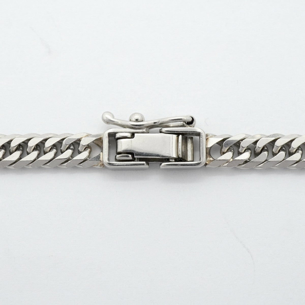 【6khf0033】喜平 ネックレス Pt850 プラチナ 6面 ダブル 51.1cm 30g キヘイ【中古】メンズ レディース ユニセックス
