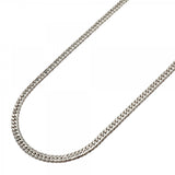 【6khf0034】喜平 ネックレス Pt850 プラチナ 6面 ダブル 50.8cm 20.1g キヘイ【中古】メンズ レディース ユニセックス