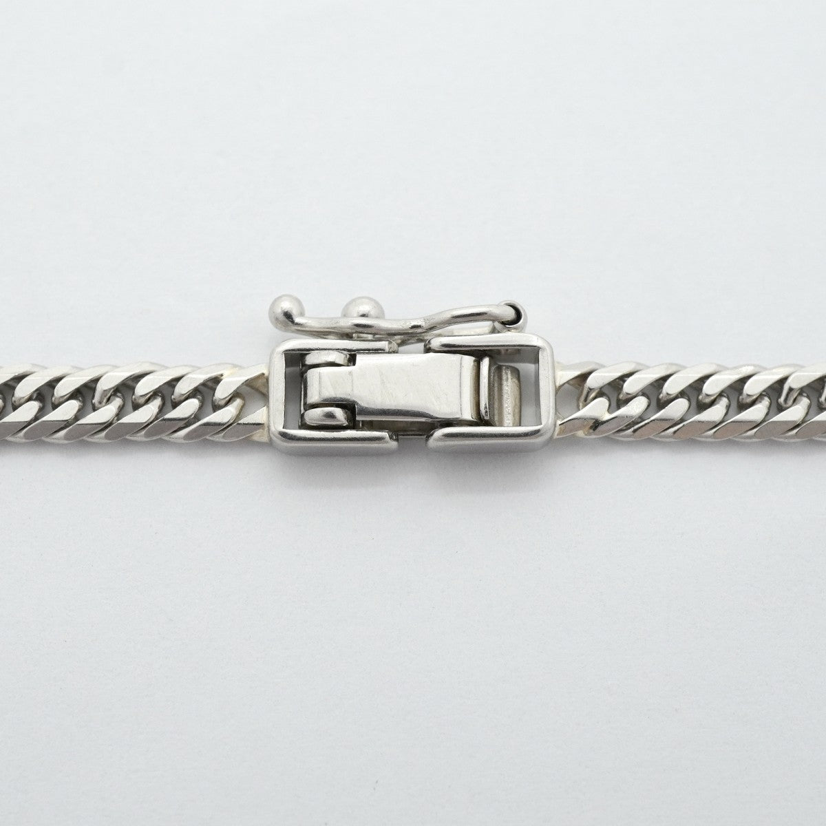 【6khf0036】喜平 ネックレス Pt850 プラチナ 6面 ダブル 50.7cm 20.2g キヘイ【中古】メンズ レディース ユニセックス