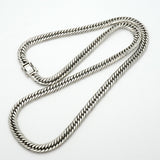 【6khf0037】喜平 ネックレス Pt850 プラチナ 8面 トリプル 60.5cm 99.4g キヘイ【中古】メンズ レディース ユニセックス