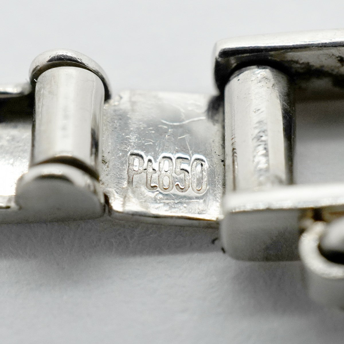 【6khf0038】喜平 ネックレス Pt850 プラチナ トリプル 12面 61.5cm 60.5g キヘイ【中古】メンズ レディース ユニセックス