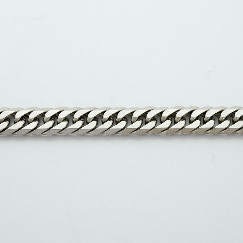 【6khf0039】喜平 ブレスレット Pt850 プラチナ 6面 ダブル 18.7cm 20.2g キヘイ【中古】メンズ レディース ユニセックス