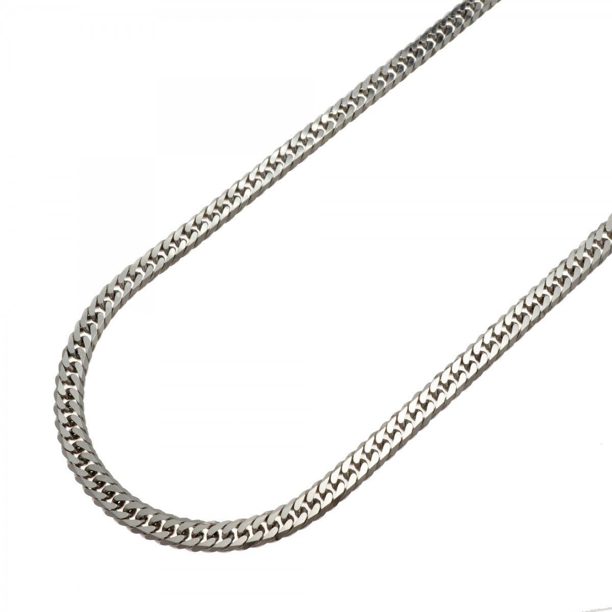 【6khf0040】喜平 ネックレス Pt850 プラチナ 6面 ダブル 50.9cm 30.2g キヘイ【中古】メンズ レディース ユニセックス