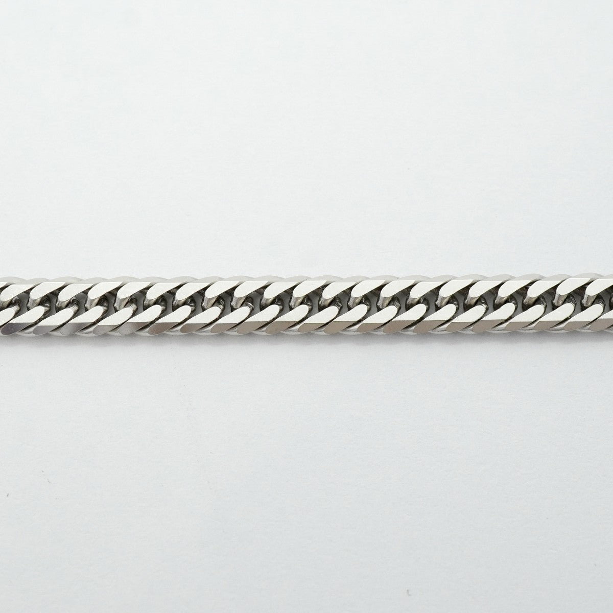 【6khf0040】喜平 ネックレス Pt850 プラチナ 6面 ダブル 50.9cm 30.2g キヘイ【中古】メンズ レディース ユニセックス