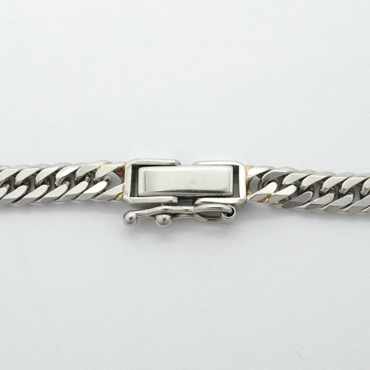 【6khf0040】喜平 ネックレス Pt850 プラチナ 6面 ダブル 50.9cm 30.2g キヘイ【中古】メンズ レディース ユニセックス