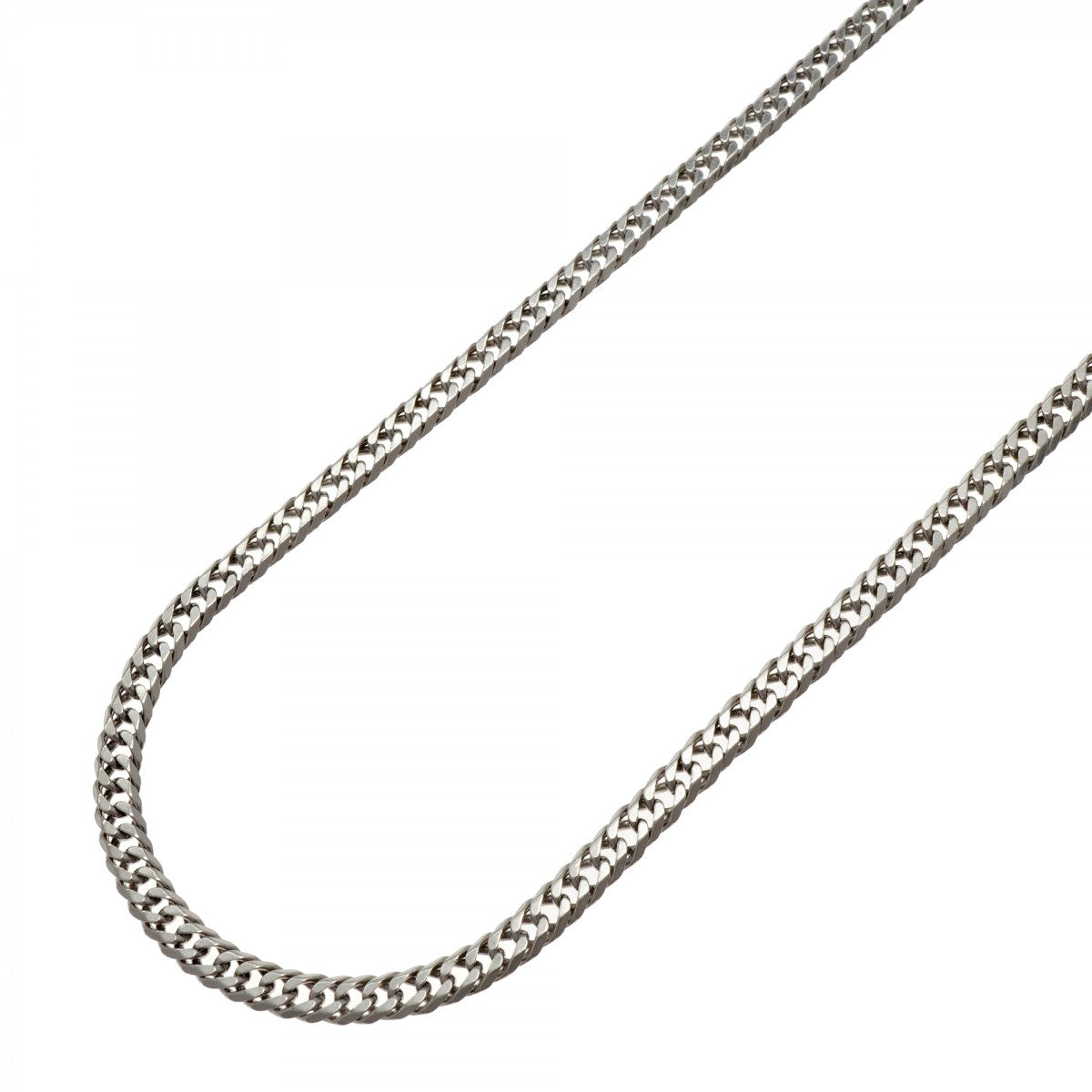 【6khf0041】喜平 ネックレス Pt850 プラチナ 6面 ダブル 55.4cm 28.9g キヘイ【中古】メンズ レディース ユニセックス