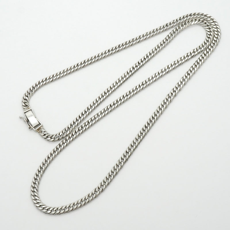 【6khf0041】喜平 ネックレス Pt850 プラチナ 6面 ダブル 55.4cm 28.9g キヘイ【中古】メンズ レディース ユニセックス