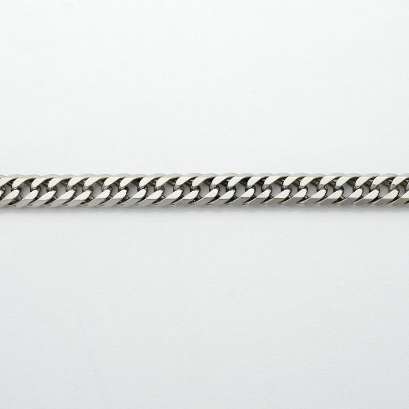 【6khf0041】喜平 ネックレス Pt850 プラチナ 6面 ダブル 55.4cm 28.9g キヘイ【中古】メンズ レディース ユニセックス