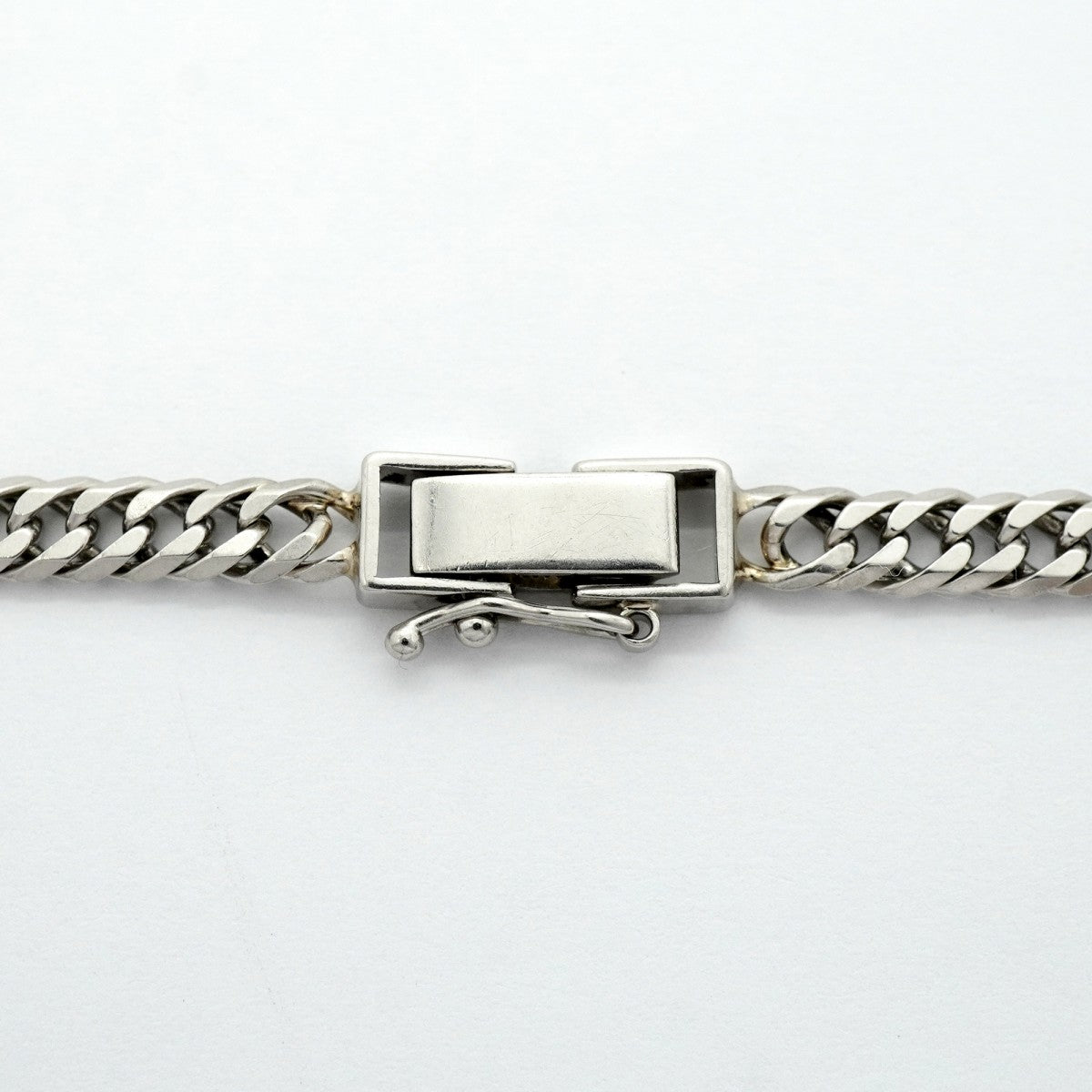 【6khf0041】喜平 ネックレス Pt850 プラチナ 6面 ダブル 55.4cm 28.9g キヘイ【中古】メンズ レディース ユニセックス