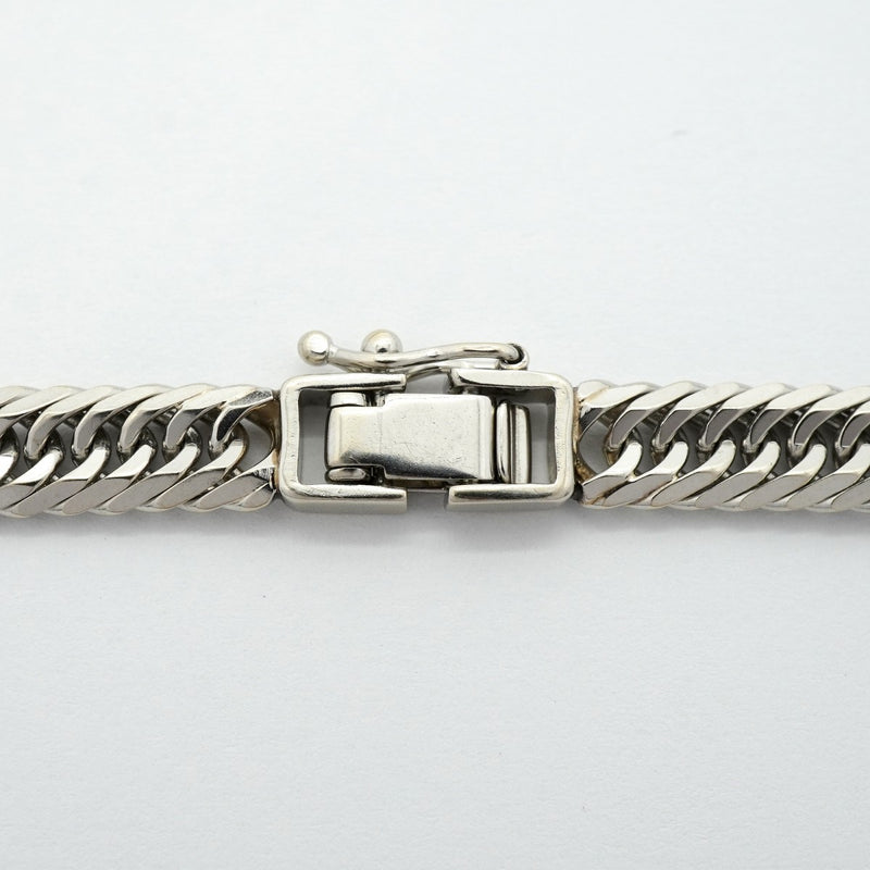 【6khf0042】喜平 ブレスレット Pt900 プラチナ 8面 トリプル 20.2cm 20.7g キヘイ【中古】メンズ レディース ユニセックス