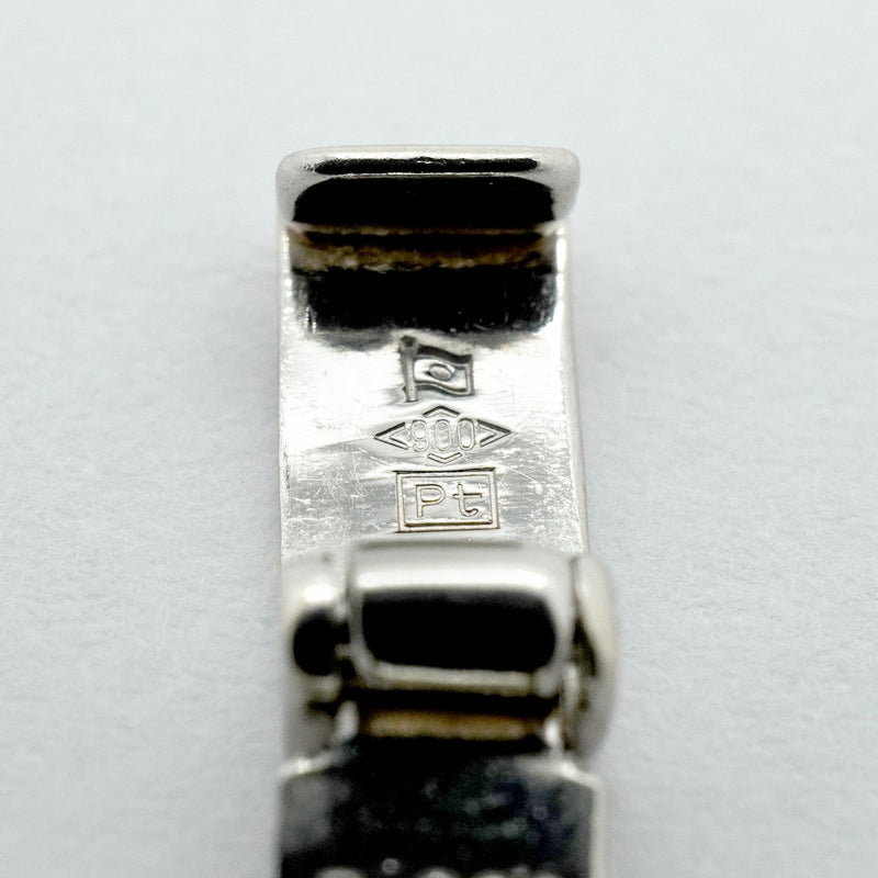 【6khf0042】喜平 ブレスレット Pt900 プラチナ 8面 トリプル 20.2cm 20.7g キヘイ【中古】メンズ レディース ユニセックス