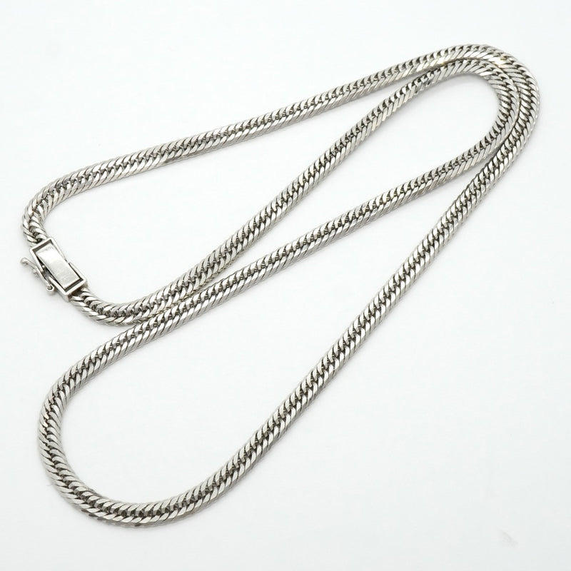 【6khf0043】喜平 ネックレス Pt850 プラチナ トリプル 12面 51cm 30.3g キヘイ【中古】メンズ レディース ユニセックス