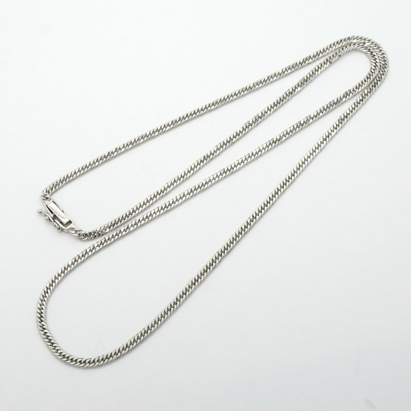 【6khf0044】喜平 ネックレス Pt850 プラチナ 6面 ダブル 50.2cm 12.8g キヘイ【中古】メンズ レディース ユニセックス