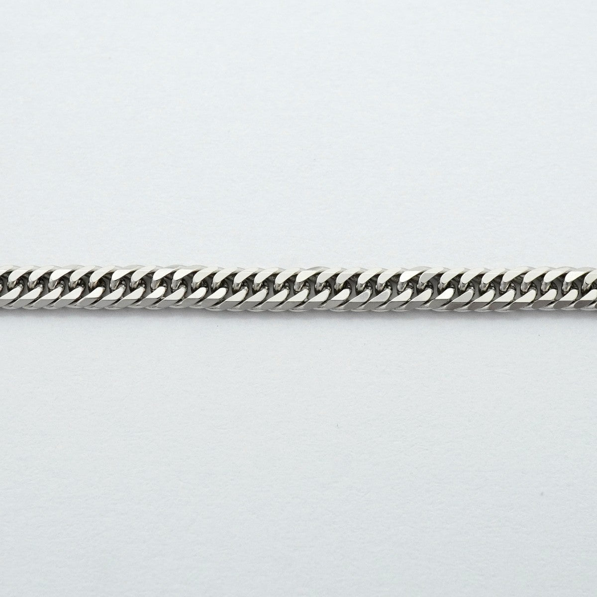 【6khf0044】喜平 ネックレス Pt850 プラチナ 6面 ダブル 50.2cm 12.8g キヘイ【中古】メンズ レディース ユニセックス