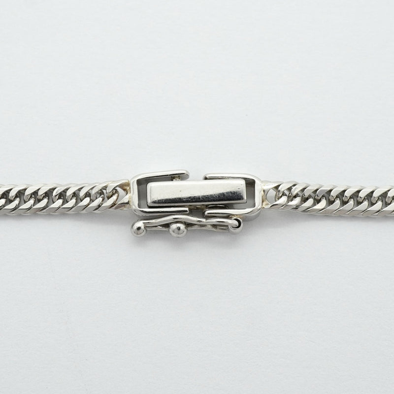 【6khf0044】喜平 ネックレス Pt850 プラチナ 6面 ダブル 50.2cm 12.8g キヘイ【中古】メンズ レディース ユニセックス