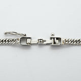【6khf0044】喜平 ネックレス Pt850 プラチナ 6面 ダブル 50.2cm 12.8g キヘイ【中古】メンズ レディース ユニセックス