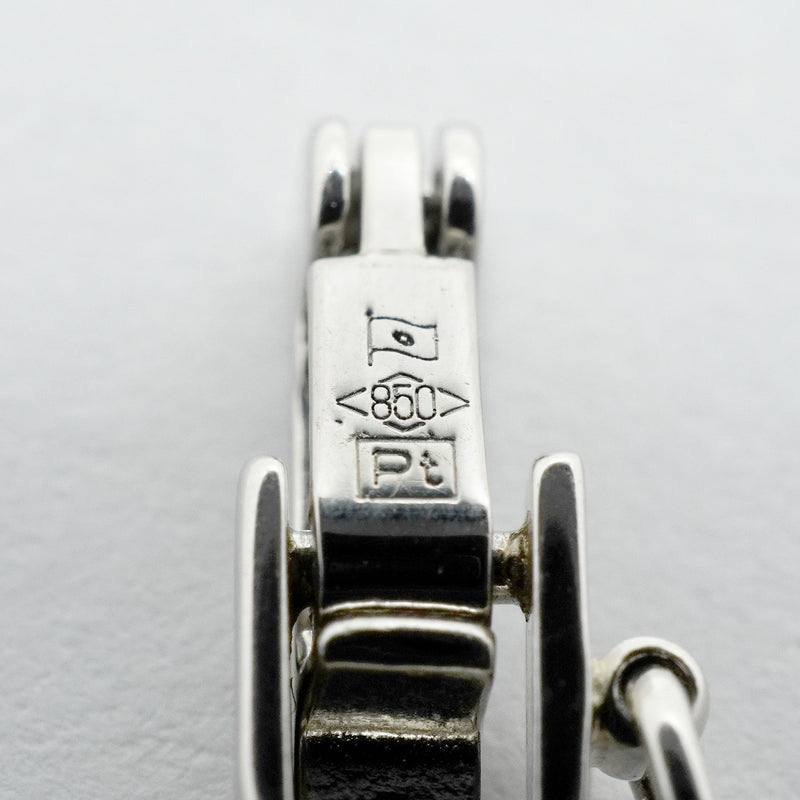 【6khf0044】喜平 ネックレス Pt850 プラチナ 6面 ダブル 50.2cm 12.8g キヘイ【中古】メンズ レディース ユニセックス