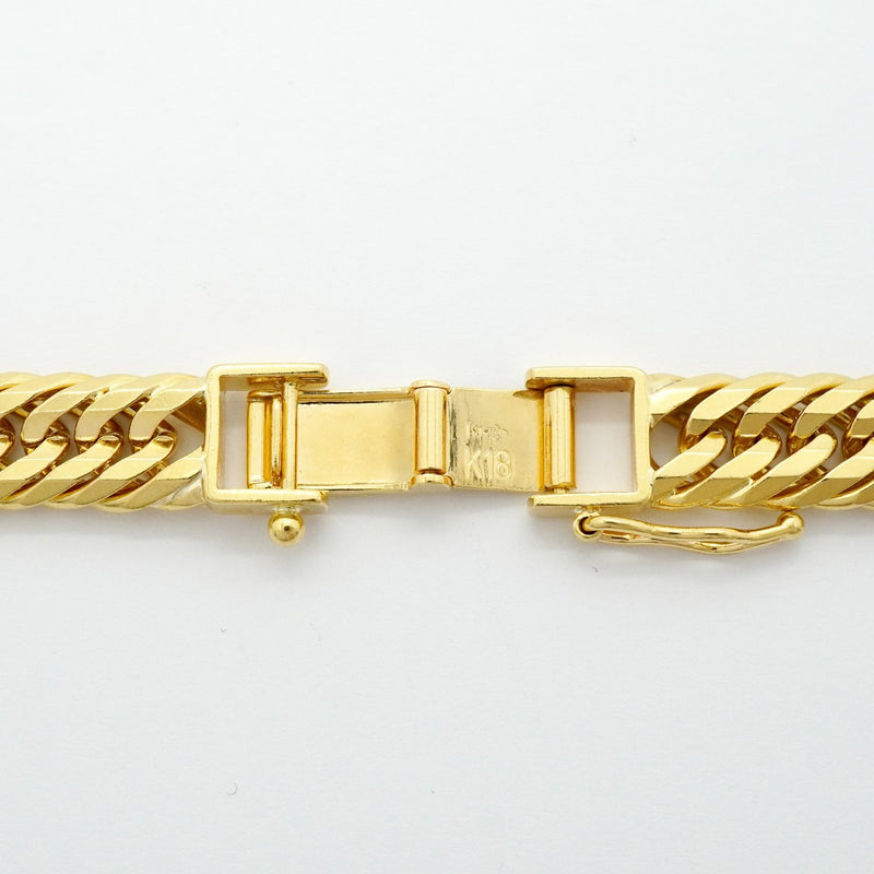【6khf0046】喜平 ネックレス K18 ゴールド トリプル 12面 60.8cm 100.6g キヘイ 18金【中古】メンズ レディース ユニセックス