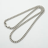 【6khf0047】喜平 ネックレス Pt850 プラチナ 8面 シングル 43cm 35.5g キヘイ【中古】メンズ レディース ユニセックス