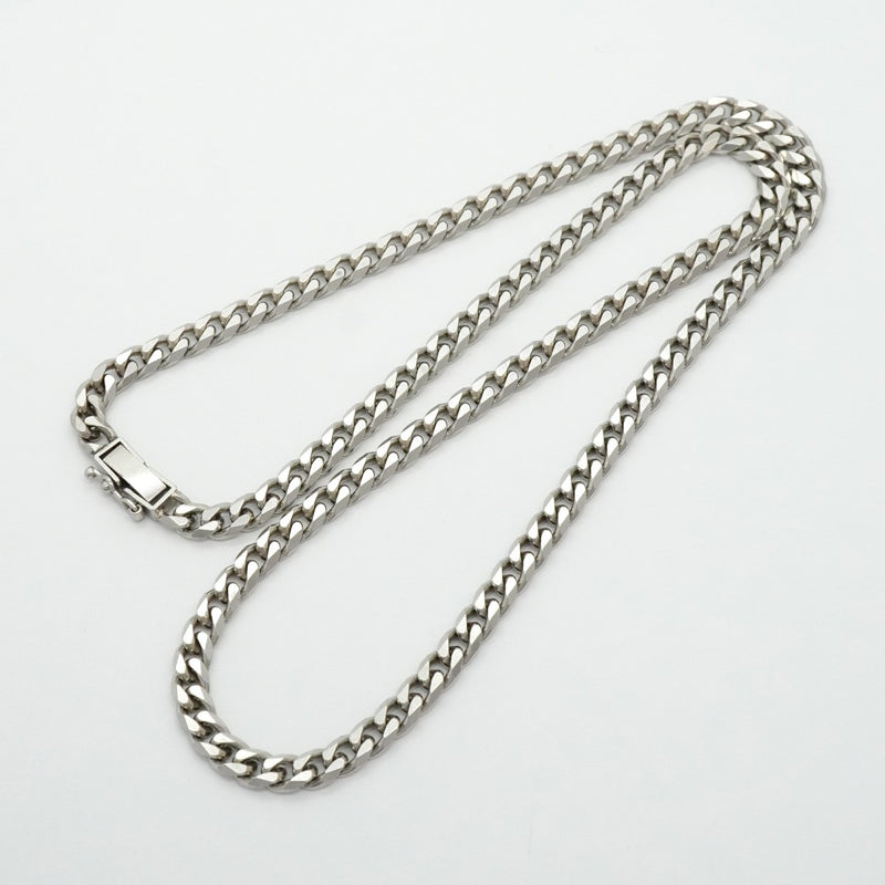 【6khf0047】喜平 ネックレス Pt850 プラチナ 8面 シングル 43cm 35.5g キヘイ【中古】メンズ レディース ユニセックス