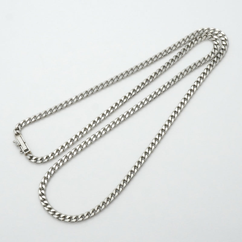 【6khf0049】喜平 ネックレス Pt850 プラチナ 8面 シングル 50.6cm 30.5g キヘイ【中古】メンズ レディース ユニセックス