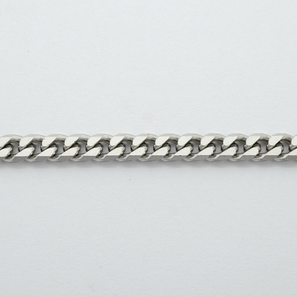 【6khf0049】喜平 ネックレス Pt850 プラチナ 8面 シングル 50.6cm 30.5g キヘイ【中古】メンズ レディース ユニセックス