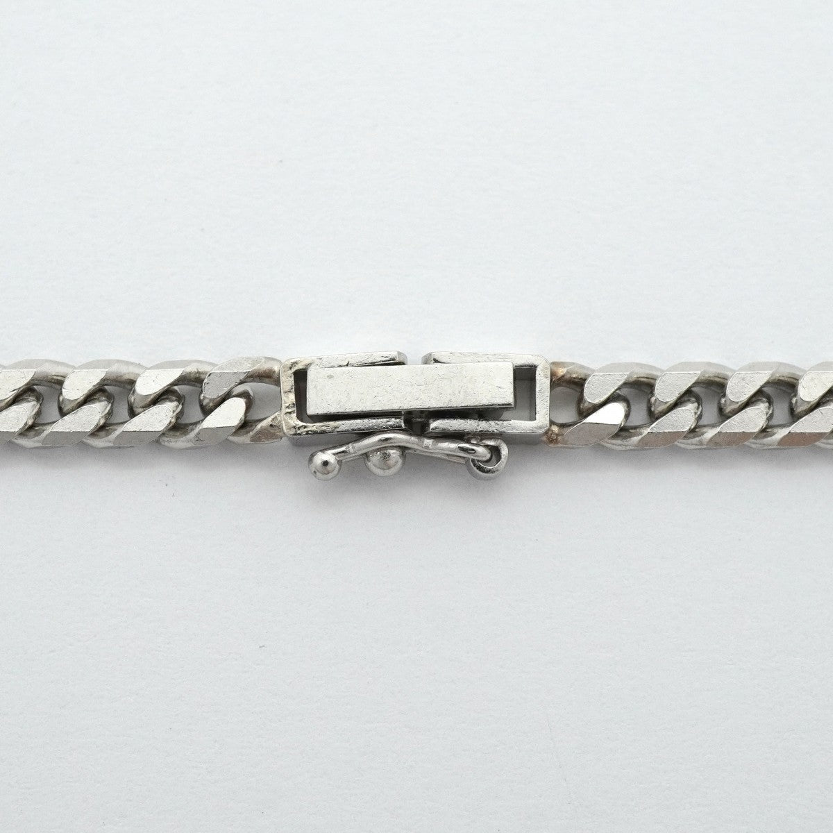 【6khf0049】喜平 ネックレス Pt850 プラチナ 8面 シングル 50.6cm 30.5g キヘイ【中古】メンズ レディース ユニセックス