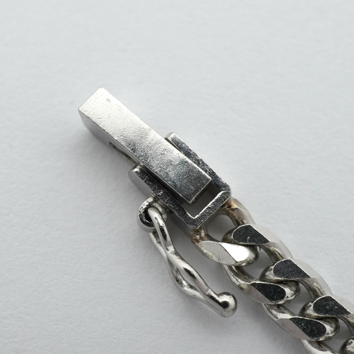 【6khf0049】喜平 ネックレス Pt850 プラチナ 8面 シングル 50.6cm 30.5g キヘイ【中古】メンズ レディース ユニセックス