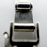 【6khf0050】喜平 ネックレス Pt850 プラチナ 6面 ダブル 61.5cm 79.8g キヘイ【中古】メンズ レディース ユニセックス