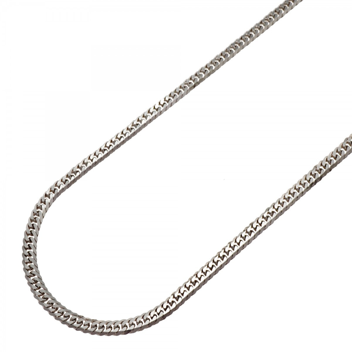 【6khf0051】喜平 ネックレス Pt850 プラチナ 6面 ダブル 50cm 20.6g キヘイ【中古】メンズ レディース ユニセックス