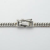 【6khf0051】喜平 ネックレス Pt850 プラチナ 6面 ダブル 50cm 20.6g キヘイ【中古】メンズ レディース ユニセックス