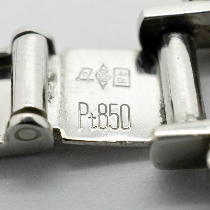 【6khf0053】喜平 ネックレス Pt850 プラチナ 6面 ダブル 61.1cm 151.2g キヘイ【中古】メンズ レディース ユニセックス