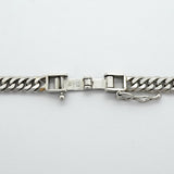 【6khg0001】喜平 ネックレス Pt850 プラチナ 6面 ダブル 50.4cm 30.3g キヘイ【中古】メンズ レディース ユニセックス