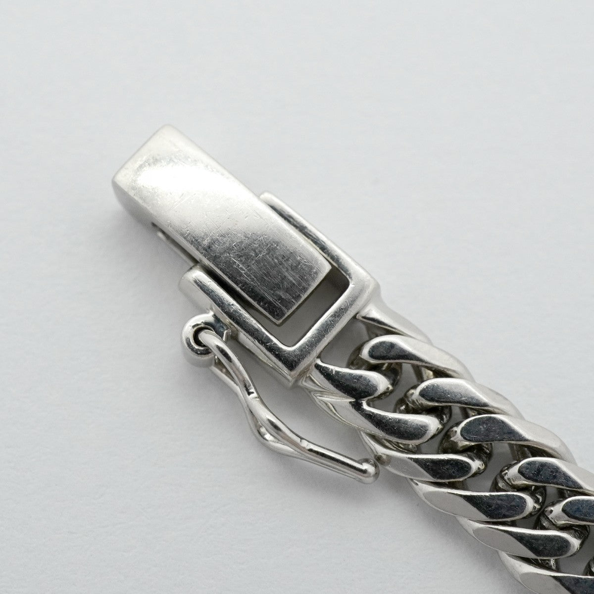 【6khg0002】喜平 ネックレス Pt850 プラチナ 6面 ダブル 60.7cm 50.9g キヘイ【中古】メンズ レディース ユニセックス