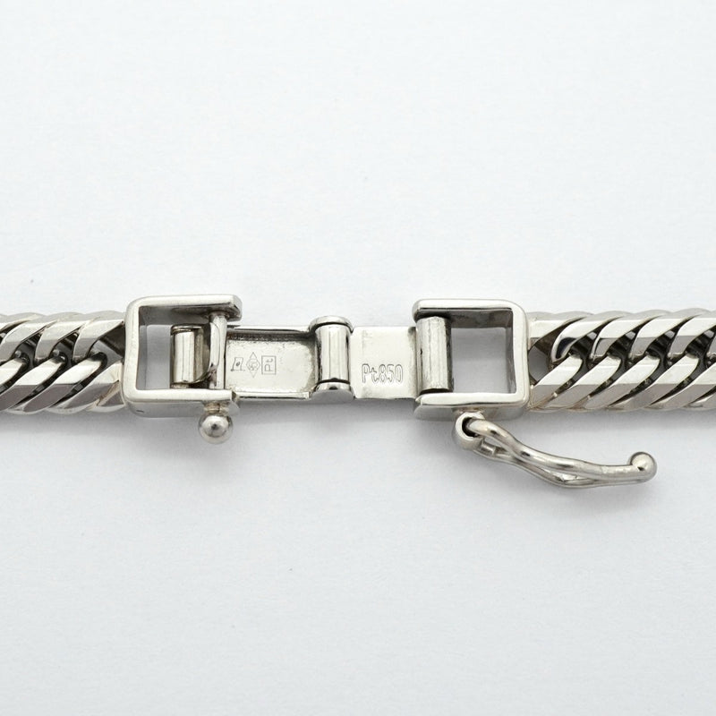 【6khg0003】喜平 ネックレス Pt850 プラチナ トリプル 12面 50.7cm 51.6g キヘイ【中古】メンズ レディース ユニセックス