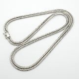 【6khg0004】喜平 ネックレス Pt850 プラチナ トリプル 12面 51.2cm 50.2g キヘイ【中古】メンズ レディース ユニセックス