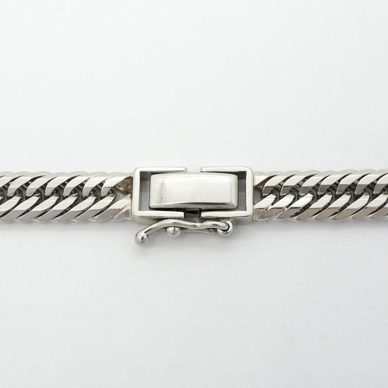 【6khg0004】喜平 ネックレス Pt850 プラチナ トリプル 12面 51.2cm 50.2g キヘイ【中古】メンズ レディース ユニセックス
