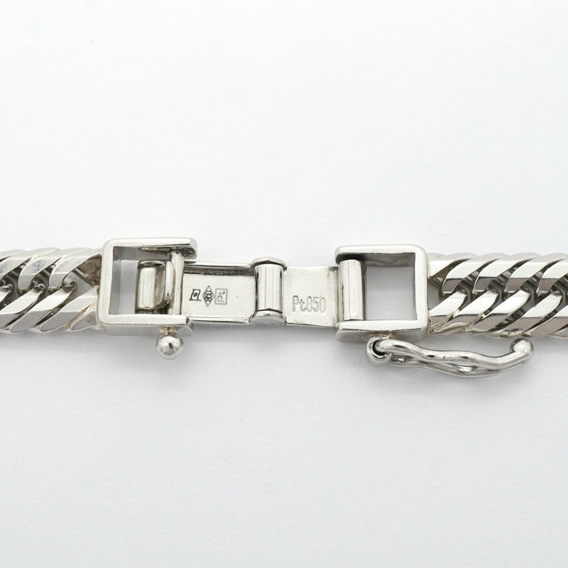 【6khg0004】喜平 ネックレス Pt850 プラチナ トリプル 12面 51.2cm 50.2g キヘイ【中古】メンズ レディース ユニセックス