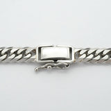 【6khg0005】喜平 ブレスレット Pt850 プラチナ 6面 ダブル 20.4cm 20.4g キヘイ【中古】メンズ レディース ユニセックス