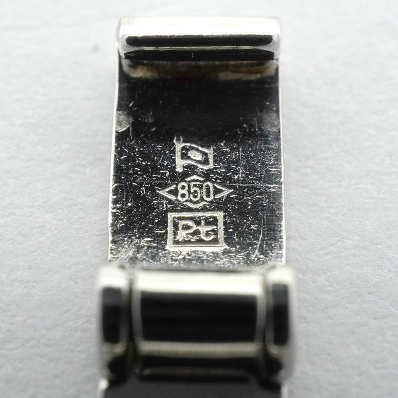 【6khg0005】喜平 ブレスレット Pt850 プラチナ 6面 ダブル 20.4cm 20.4g キヘイ【中古】メンズ レディース ユニセックス