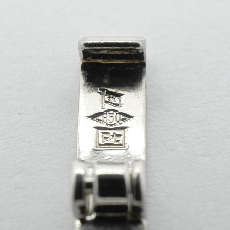 【6khg0007】喜平 ネックレス Pt850 プラチナ 2面 シングル 50.7cm 30.2g キヘイ【中古】メンズ レディース ユニセックス