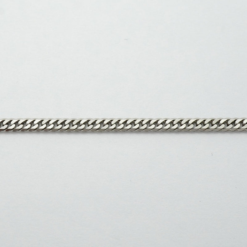 【6khg0008】喜平 ネックレス Pt850 プラチナ 6面 ダブル 51cm 11.2g キヘイ【中古】メンズ レディース ユニセックス