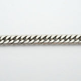 【6khg0009】喜平 ブレスレット Pt850 プラチナ 6面 ダブル 18.5cm 20.4g キヘイ【中古】メンズ レディース ユニセックス