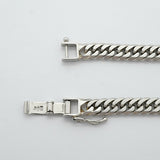 【6khg0010】喜平 ブレスレット Pt850 プラチナ 6面 ダブル 18.5cm 20.3g キヘイ【中古】メンズ レディース ユニセックス